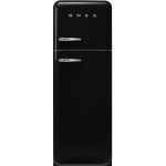 Smeg FAB30RBL5UK 294公升 50年代復刻 雙門雪櫃 (黑色)